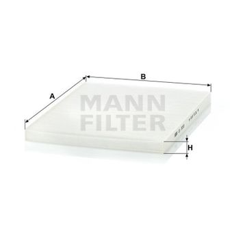 Mann CU3059 İç Mekan Filtresi