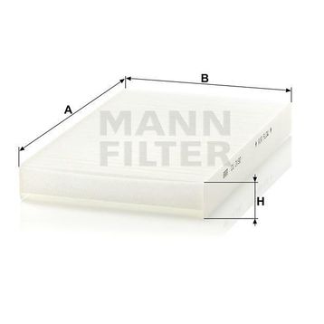 Mann CU3192 İç Mekan Filtresi