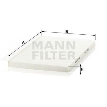 Mann CU3562 İç Mekan Filtresi