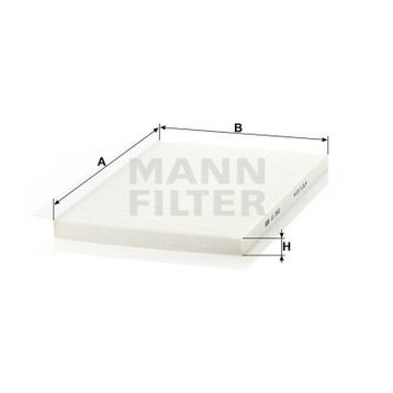 Mann CU3562 İç Mekan Filtresi
