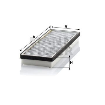 Mann CU3855 İç Mekan Filtresi