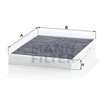 Mann CUK2622 İç Mekan Filtresi
