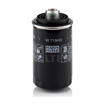 Mann Filter Audi A4 1.8 TFSI 120 HP 2011-2014 Benzinli Yağ Filtresi