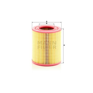 Mann Filter Audi A6 C6 2.0 TDI 2009-2011 Hava Filtresi
