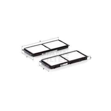 Mann Filter Mazda 3 BL 2010-2013 Polen Filtresi