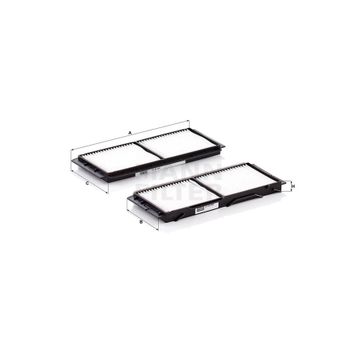 Mann Filter Mazda 3 BL 2010-2013 Polen Filtresi