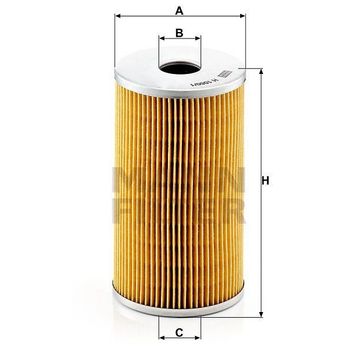 Mann H1050/1 Yağ Filtresi