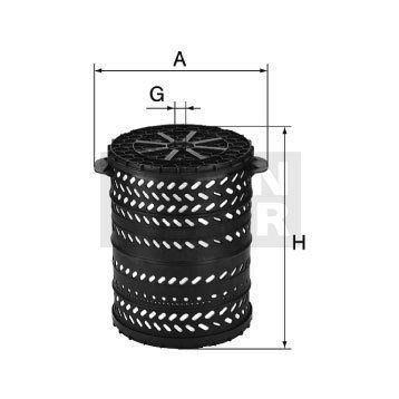 Mann H341390 Kıt Edm Filtresi