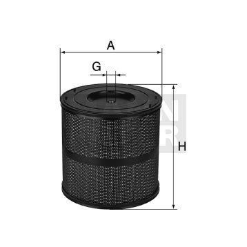 Mann H341490/14 Kıt Edm Filtresi
