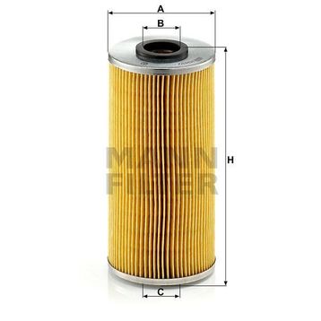 Mann H943/2T Yağ Filtresi