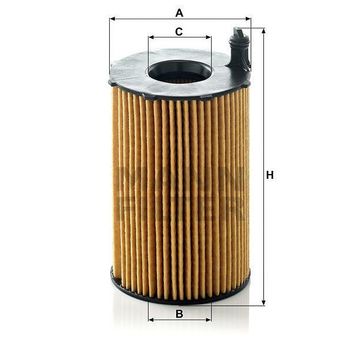 Mann HU8005Z Yağ Filtresi