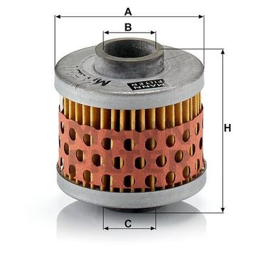 Mann MH52/1 Yağ Filtresi