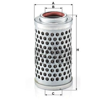 Mann P54X Yakıt Filtresi