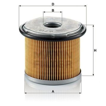 Mann P716 Yakıt Filtresi