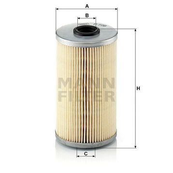 Mann P726X Yakıt Filtresi