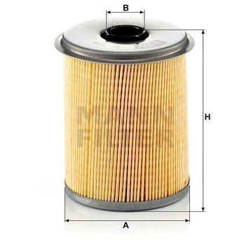 Mann P735X Yakıt Filtresi