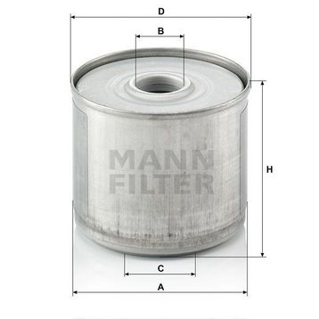 Mann P917/1X Yakıt Filtresi