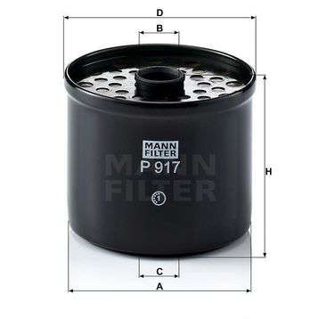 Mann P917X Yakıt Filtresi