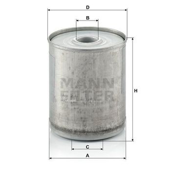 Mann P939X Yakıt Filtresi