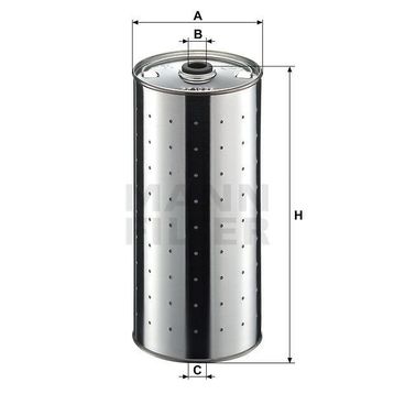 Mann PF1025 Yağ Filtresi