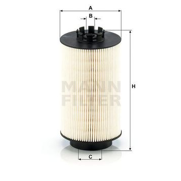 Mann PU10008X Yakıt Filtresi