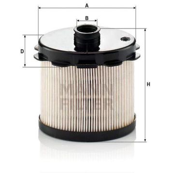 Mann PU1021X Yakıt Filtresi