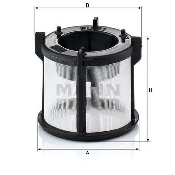 Mann PU51X Yakıt Filtresi