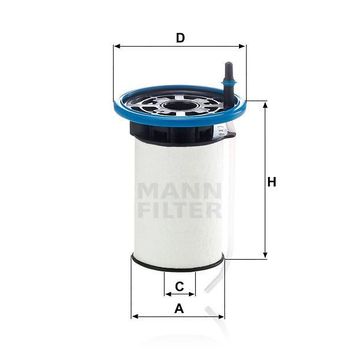 Mann PU7005 Yakıt Filtresi