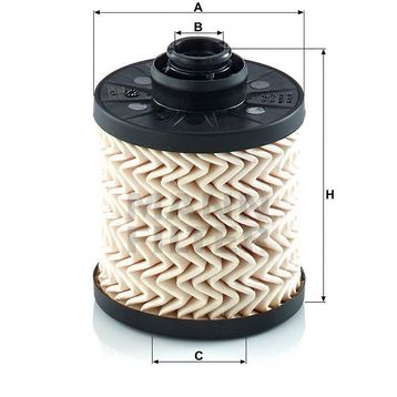 Mann PU7010Z Yakıt Filtresi