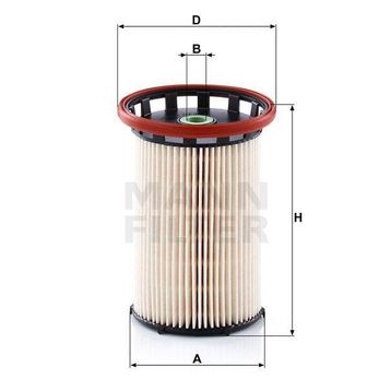 Mann PU8008/1 Yakıt Filtresi