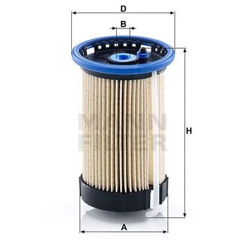 Mann PU8015 Yakıt Filtresi