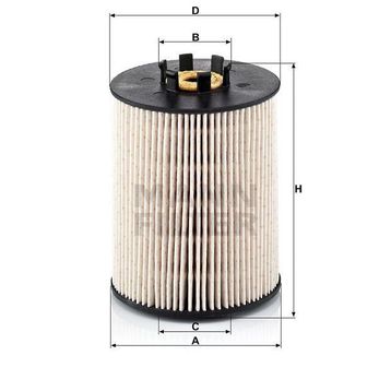 Mann PU815X Yakıt Filtresi
