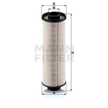 Mann PU855X Yakıt Filtresi