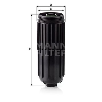 Mann W13004 Yağ Filtresi