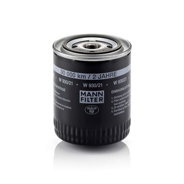 Mann W930/21 Yağ Filtresi