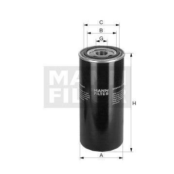 Mann WD962/14 Yağ Filtresi