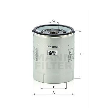 Mann WK1040/1X Yakıt Filtresi