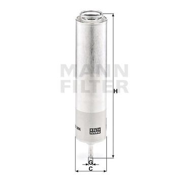 Mann WK5001 Yakıt Filtresi