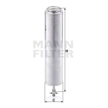 Mann WK5002X Yakıt Filtresi