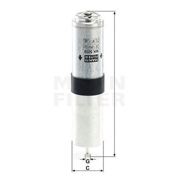 Mann WK5010Z Yakıt Filtresi