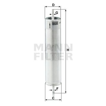 Mann WK532 Yakıt Filtresi