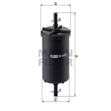 Mann WK6002 Yakıt Filtresi