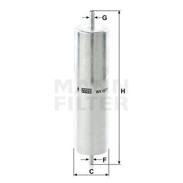 Mann WK6011 Yakıt Filtresi