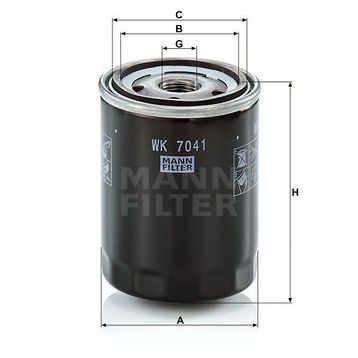 Mann WK7041 Yakıt Filtresi