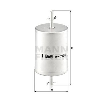 Mann WK730/5 Yakıt Filtresi