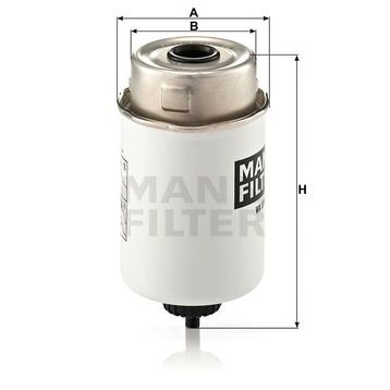 Mann WK8015 Yakıt Filtresi