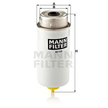 Mann WK8104 Yakıt Filtresi