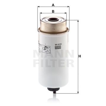 Mann WK8120 Yakıt Filtresi