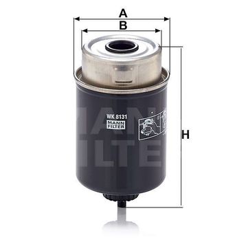 Mann WK8131 Yakıt Filtresi