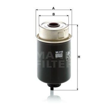 Mann WK8155 Yakıt Filtresi